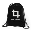 oh crop Drawstring Bags