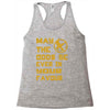 MAY THE ODDS BE EVER IN YOUR FAVOUR Racerback Tank