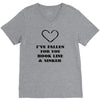 i've fallen for you hook line &amp; sinker V-Neck Tee