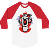 scream (3) 3/4 Sleeve Shirt