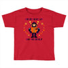 never give up Toddler T-shirt