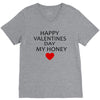 happy valentine day honey V-Neck Tee