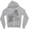new england, because old england was wicked stupid Zipper Hoodie