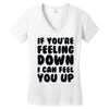 new rude birthday present Women's V-Neck T-Shirt