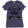 Premium Vintage  1958 Ladies Fitted T-Shirt