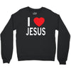 i love jesus Crewneck Sweatshirt