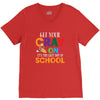 Get Your Cray On It's Last Day Of School V-Neck Tee