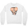 ripped muscles, six pack, Crewneck Sweatshirt