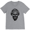 hipter skull V-Neck Tee