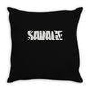 savage Throw Pillow