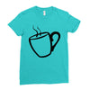 coffee Ladies Fitted T-Shirt