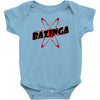 bazinga logo inspired by the big bang theory ideal birthday gift Baby Bodysuit