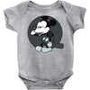 mickey mouse suicide Baby Onesie