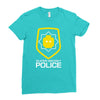 super secret police Ladies Fitted T-Shirt
