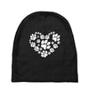 cat love paw Baby Beanies