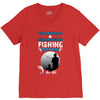 Granddad &amp; Grandson Fishing Partners For Life V-Neck Tee