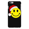 smiley face wears santa hat merry christmas iPhone 6 Plus/6s Plus Case