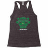 never underesmate irish queen Racerback Tank