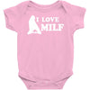 I Love Milf Baby Onesie