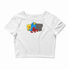 lego guy Crop Top