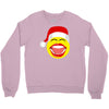 santa laughing smiley Crewneck Sweatshirt