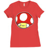 twitchy mushroom! Ladies Fitted T-Shirt