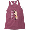 come here Racerback Tank