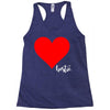 Besties Heart Family Matching Racerback Tank