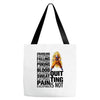 super saiyan quitting is not Tote Bags