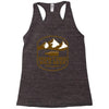 hunting wild beer tournament Racerback Tank