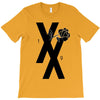 mgk t xx shirt flower black rose T-Shirt
