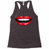 lips red Racerback Tank