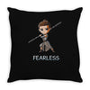 fearless Throw Pillow