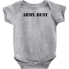 army rust Baby Bodysuit