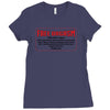 Free Orgasm Coupon Ladies Fitted T-Shirt