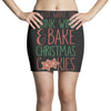 i just want to drink wine &amp; bake christmas cookies Mini Skirts