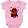 deadpool minion Baby Bodysuit