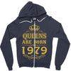 queens are born in 1979 Zipper Hoodie