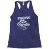 fishing is my cardio Racerback Tank