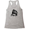 deep depression sad girl Racerback Tank