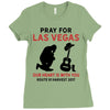 Pray for Las Vegas, Route 91 Harvest 2017 Ladies Fitted T-Shirt