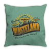 greetings from the wasteland Throw Pillow