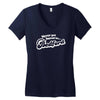 never get bored in bedford Women's V-Neck T-Shirt