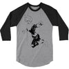 captain marvel 7 3/4 Sleeve Shirt