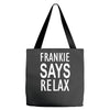 frankie says relax retro vintage Tote Bags