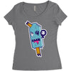 comestible Women's Triblend Scoop T-shirt
