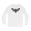 butterfly and skull Long Sleeve Shirts