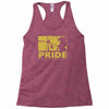 vegeta pride  dragonball z Racerback Tank