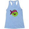 raph   tmnt facemelt Racerback Tank