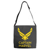 captain marvel 4 Adjustable Strap Totes